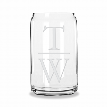 Stacked | Personalized 16oz Beer Can Glass